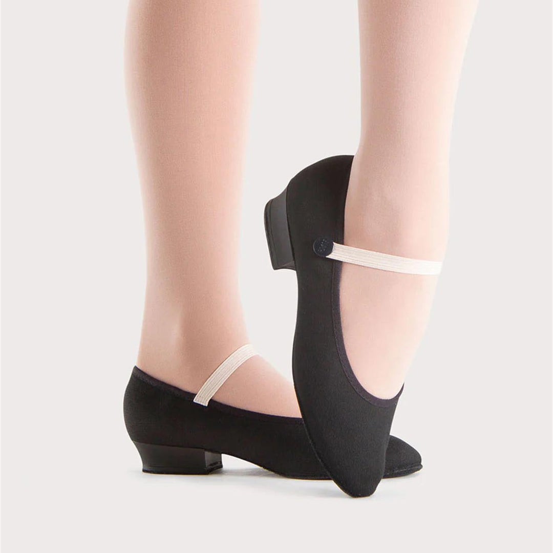 Bloch Accent Flat Heel Canvas Character Shoe Childs & Adults
