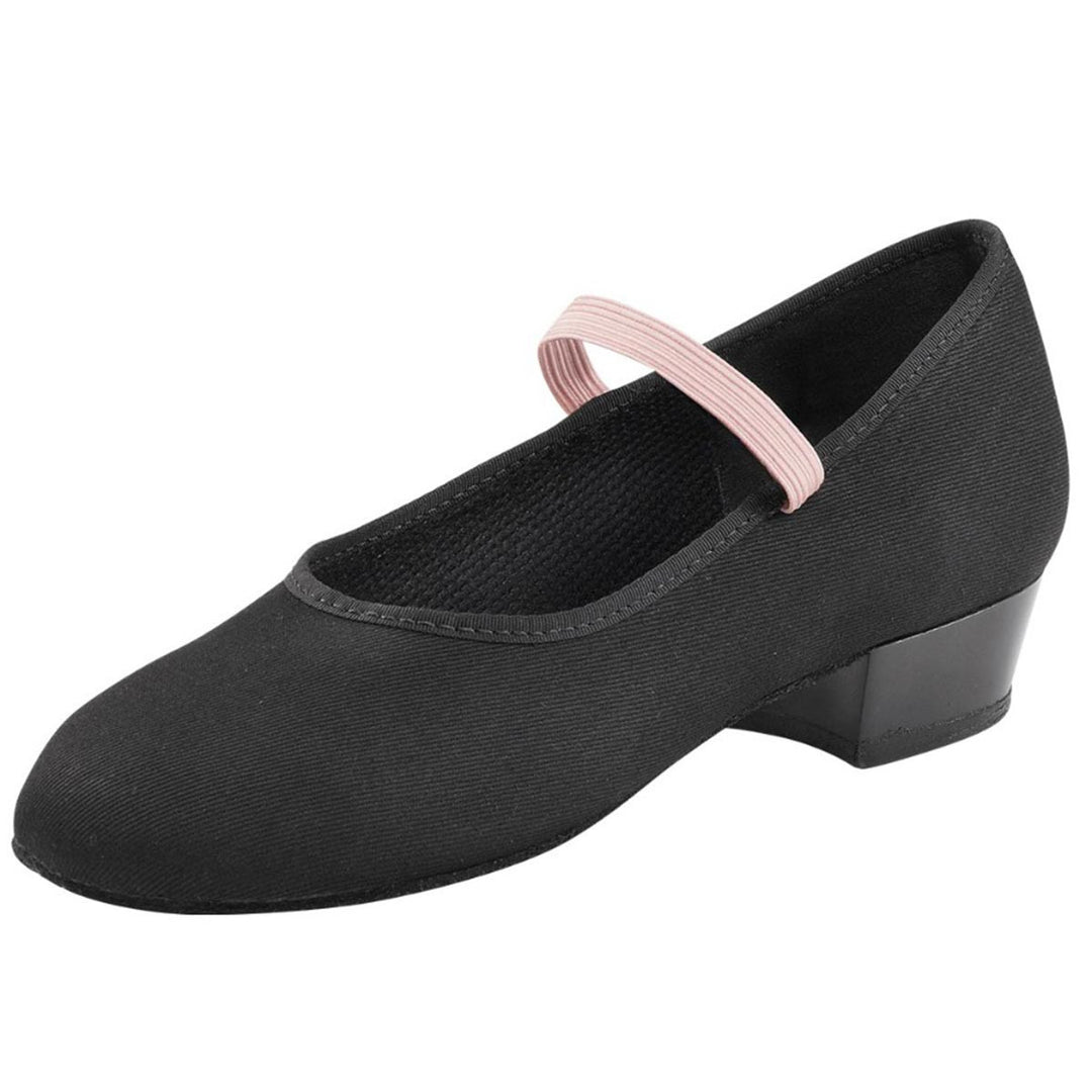 Capezio Academy Character Canvas Shoes Flat ½" Heel Children