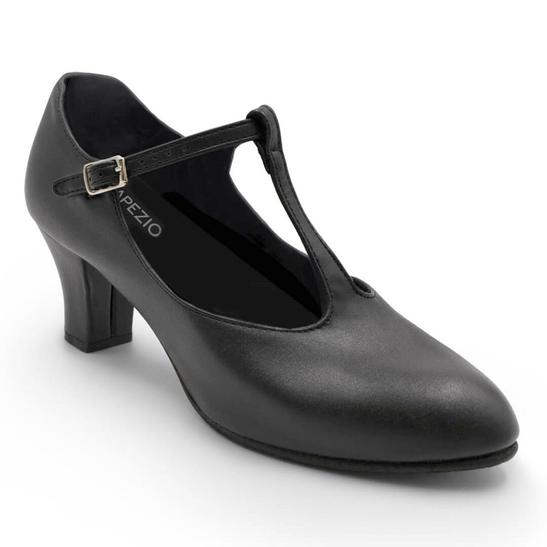 Capezio Jr. Footlight T-Strap Character Shoes Adult Sizes