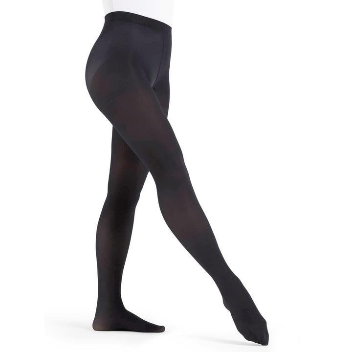 Capezio Ultra Soft Footed Tights Knit Waistband Adult Sizes