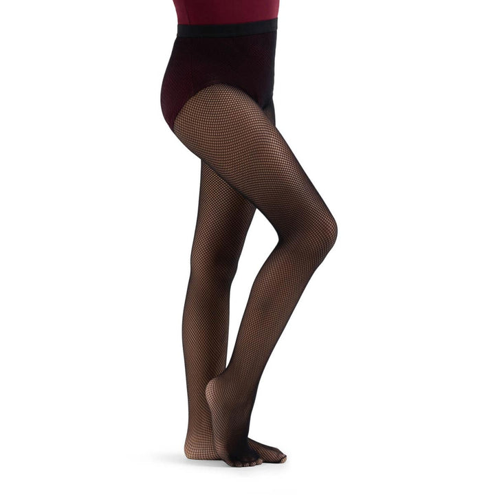 Capezio Classic Seamless Footed Fishnet Tights Children Size