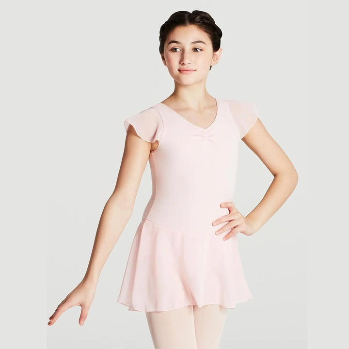 Capezio Lined Flutter Sleeve Ballet Dress Children Sizes