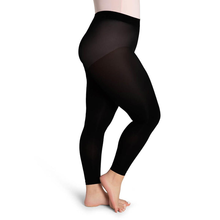 Capezio Footless Tight with Self Knit Waist Band Adult Sizes