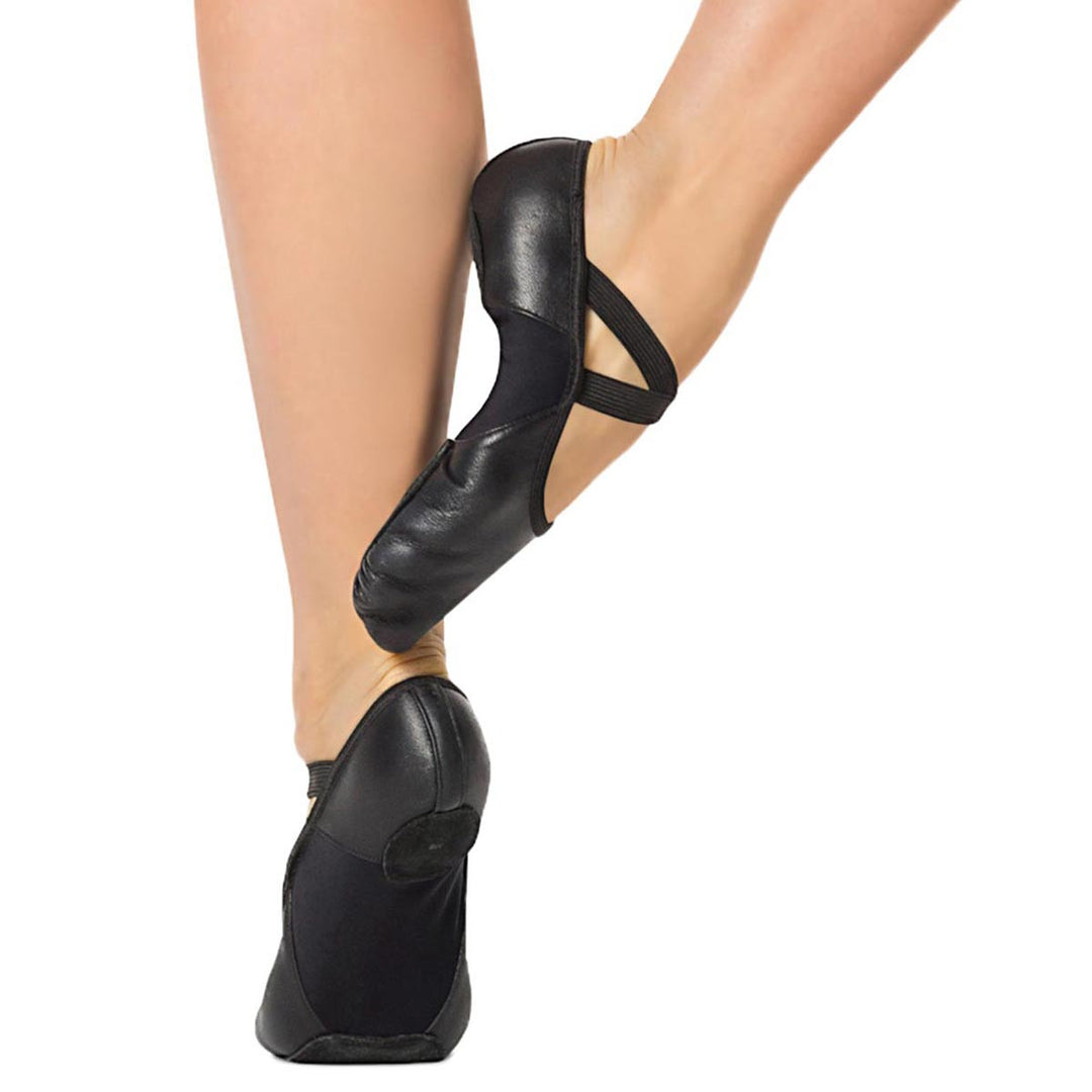 Capezio Hanami Leather Split Sole Ballet Shoes Adult Sizes