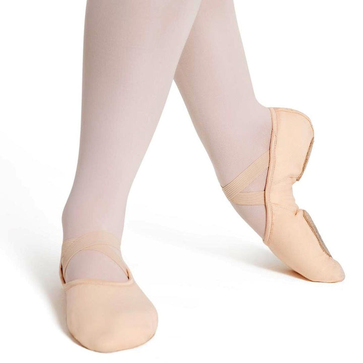 Capezio Hanami Canvas Ballet Shoes Split Sole Adult Sizes