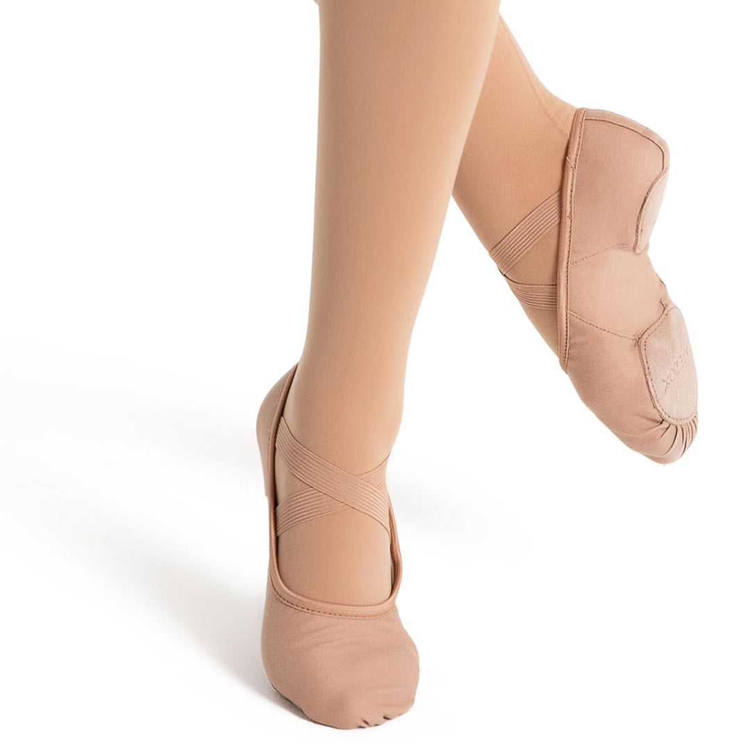 Capezio Hanami Canvas Ballet Shoes Split Sole Adult Sizes