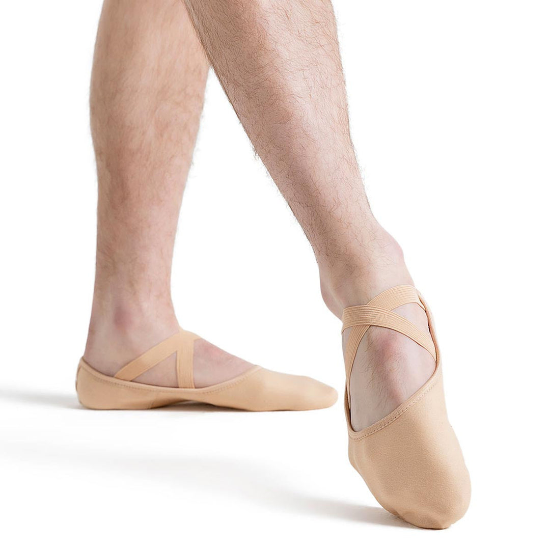 Capezio Hanami Canvas Ballet Shoes Split Sole Nude Adult Sizes