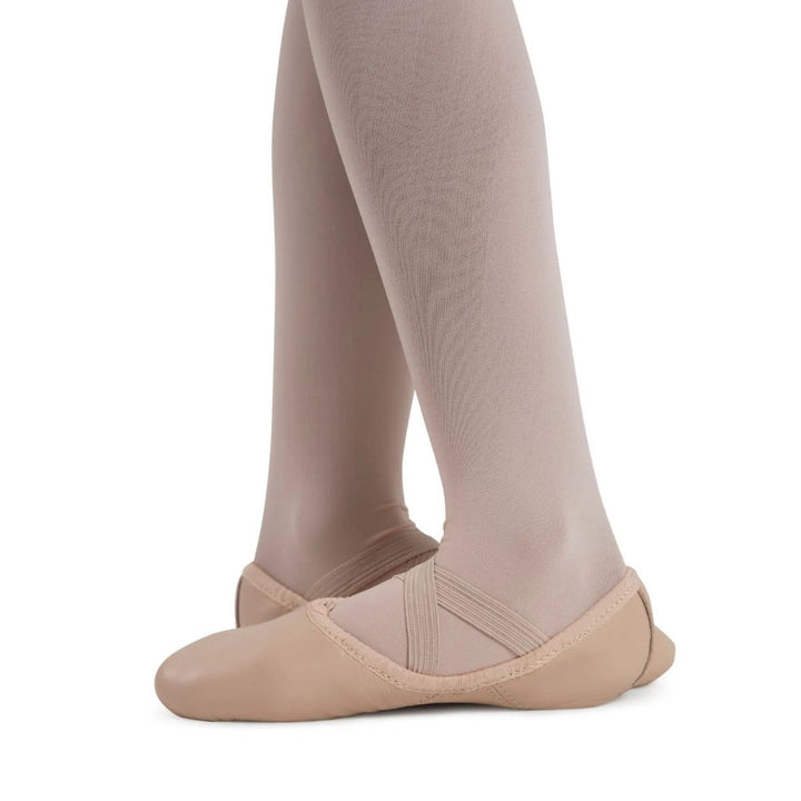 Capezio Girls Juliet Leather Split Sole Ballet Shoe