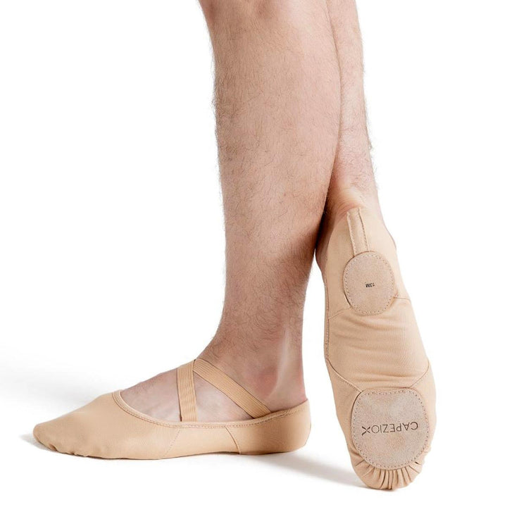 Capezio Hanami Canvas Ballet Shoes Split Sole Nude Adult Sizes
