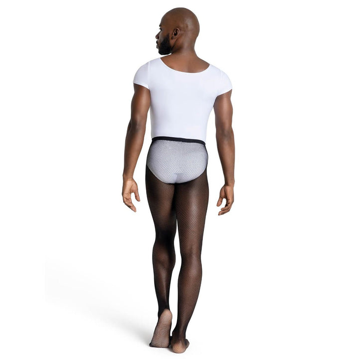 Capezio Studio Basic Footed Fishnet Tights Seamless Adults