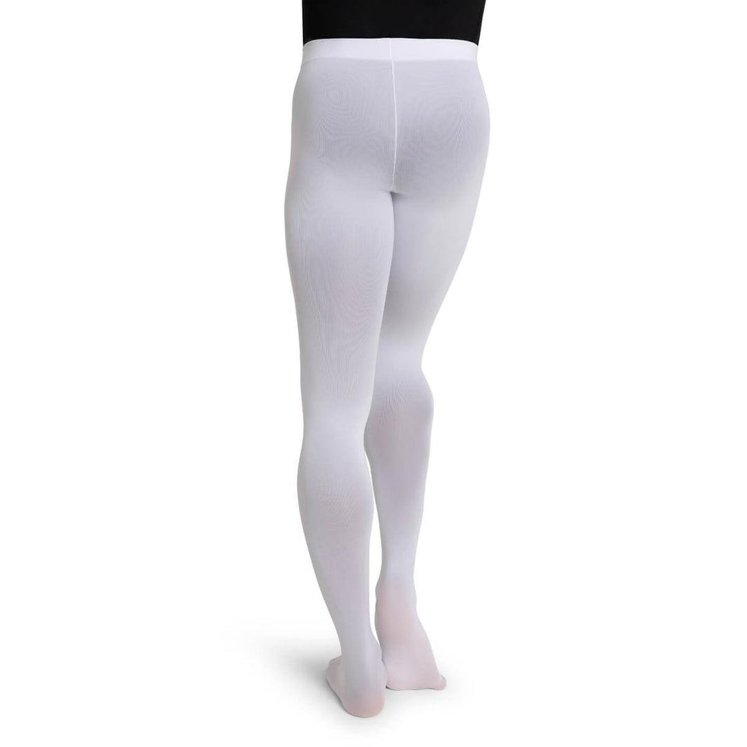 Capezio Ultra Soft Footed Tights Knit Waistband Adult Sizes