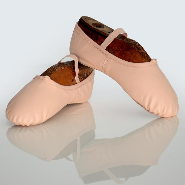 Dance Direct Girls Leather Full Sole Ballet Shoe
