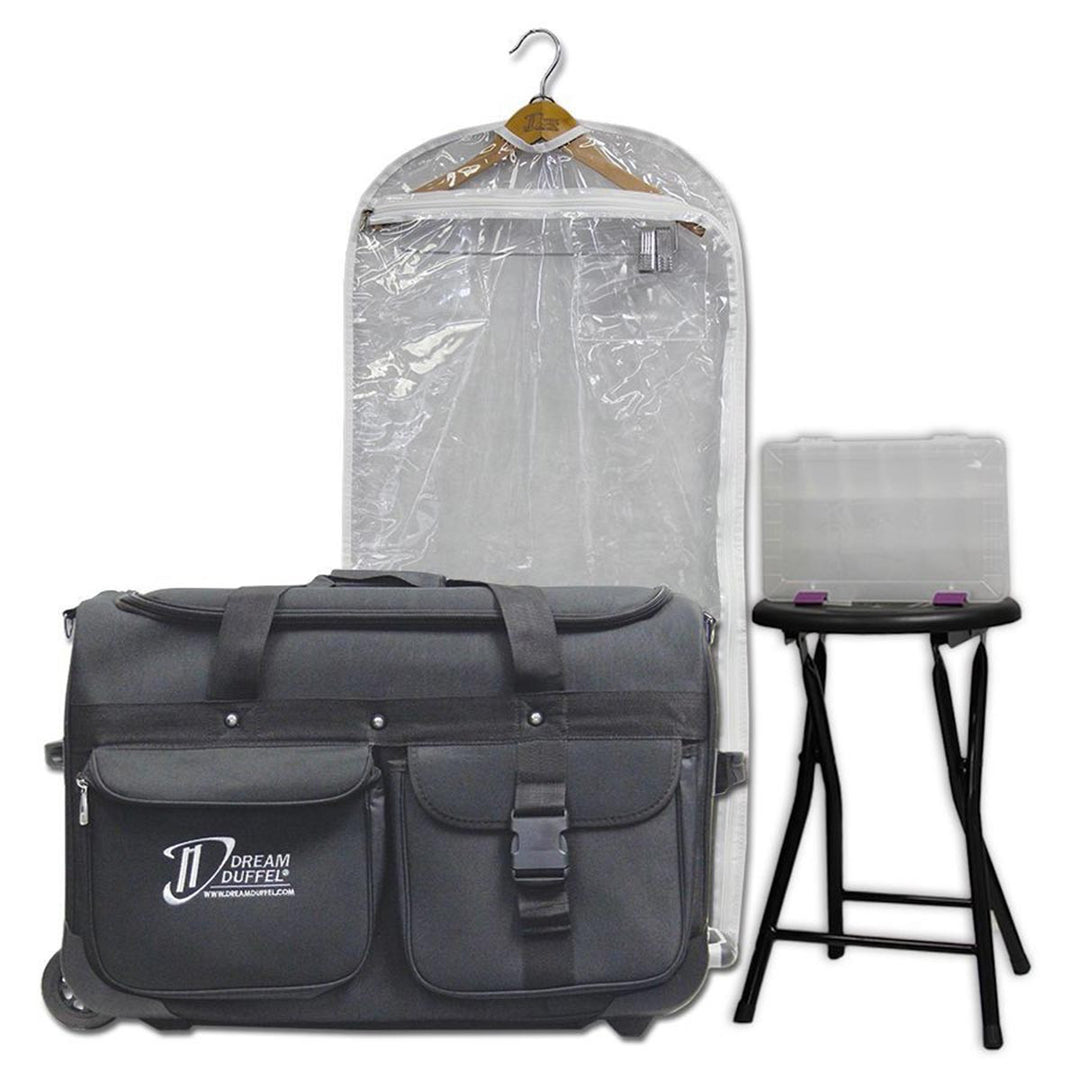 Dream Duffel Bag Medium Black Package - Rolling Competition Bag