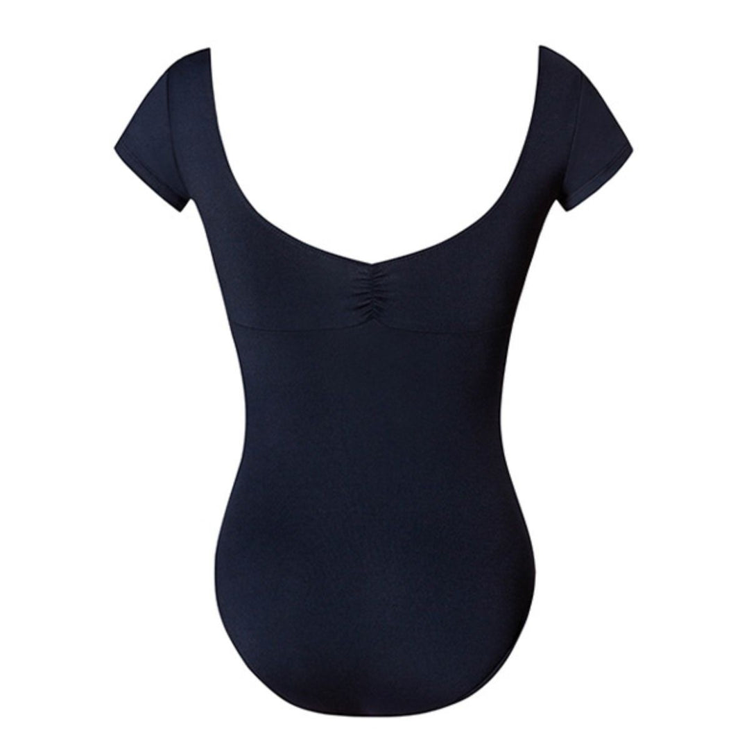 Energetiks Cap Sleeve Gathered Front Pippa Leotard Adults