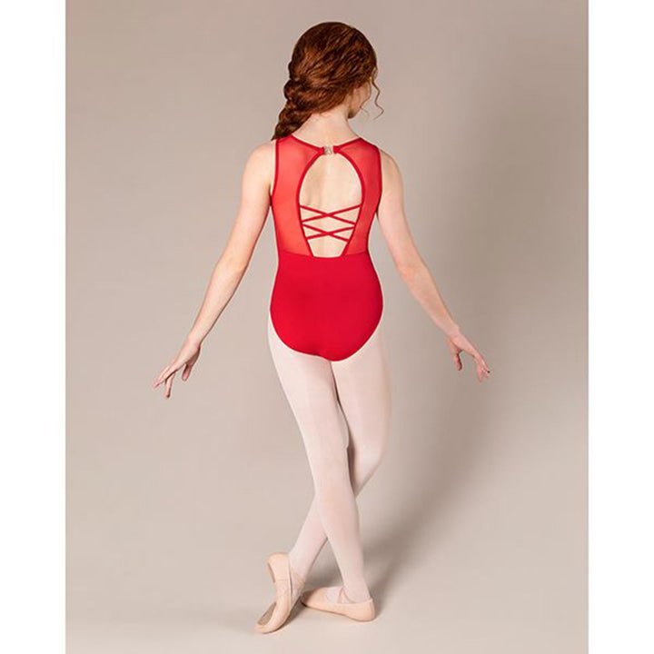 Energetiks Abby Mesh Scoop Neck Leotard - Children Sizes