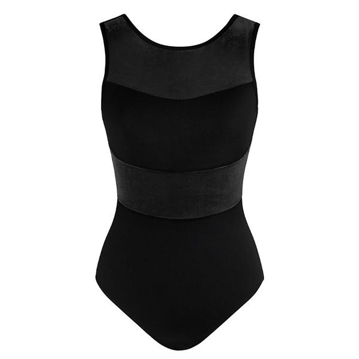 Energetiks Alda Velvet Panelled Scoop Back Leotard Adults