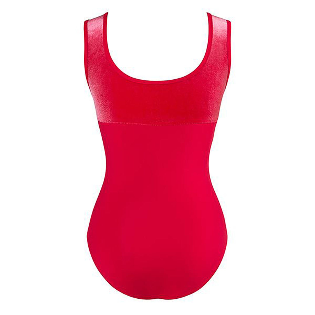 Energetiks Alda Velvet Panelled Scoop Back Leotard Adults
