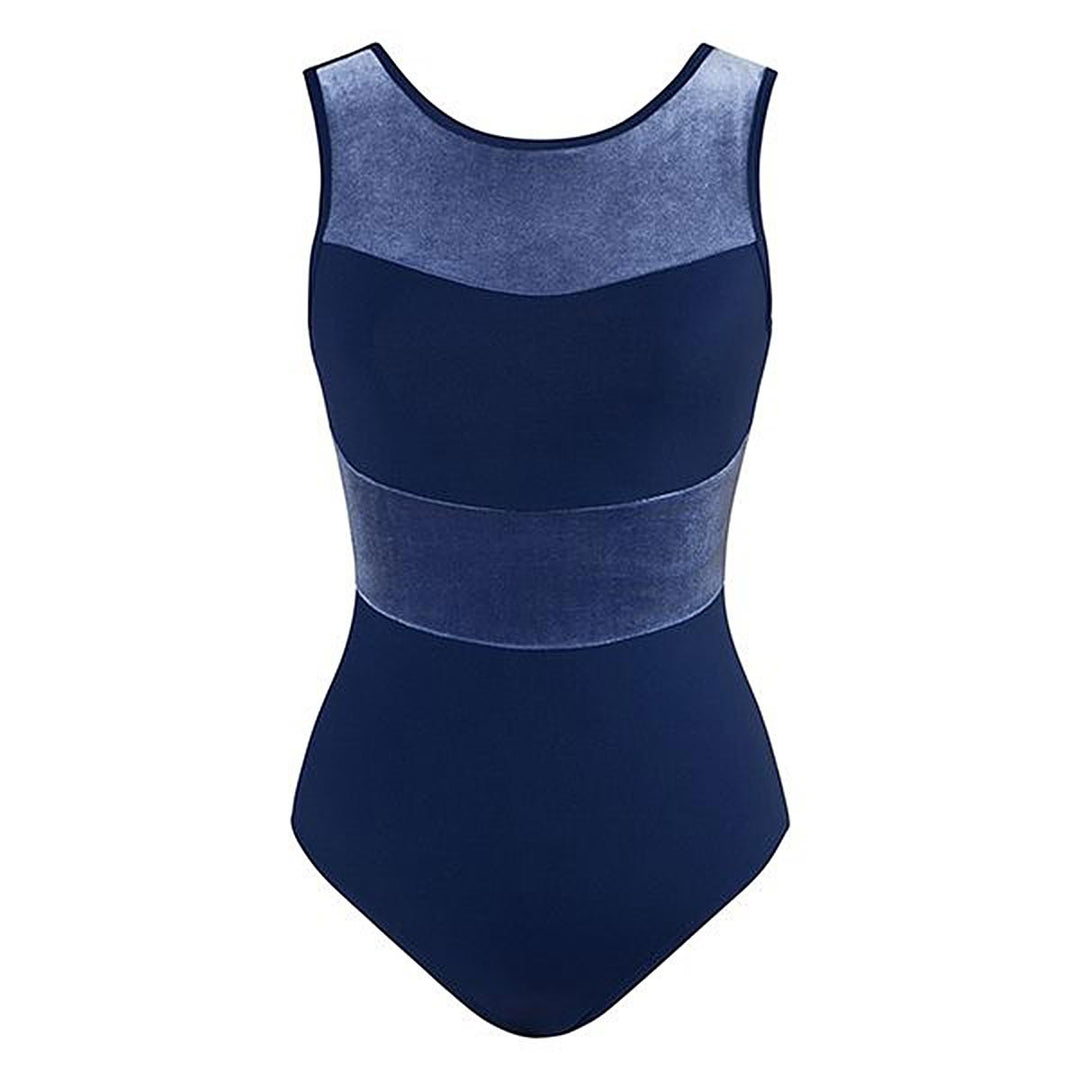 Energetiks Alda Velvet Panelled Scoop Back Leotard Adults