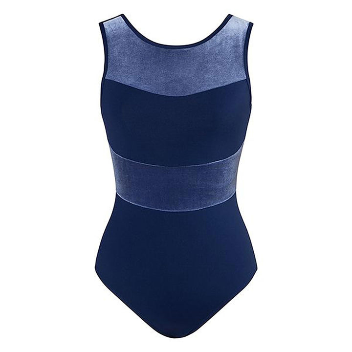 Energetiks Alda Velvet Panelled Scoop Back Leotard Adults
