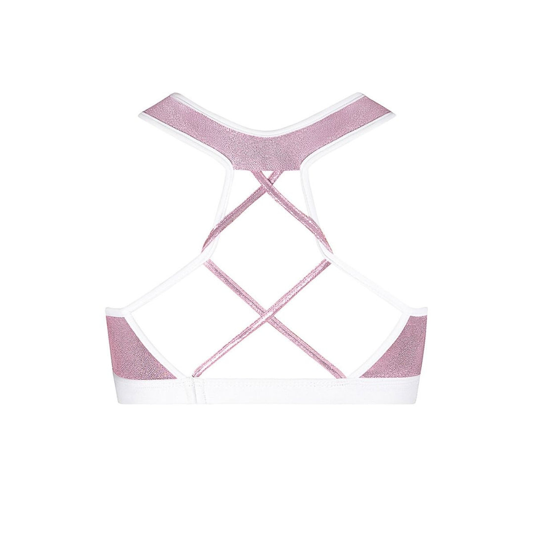 Energetiks Ava Gymnastics Scoop Neck Crop Top Children Size
