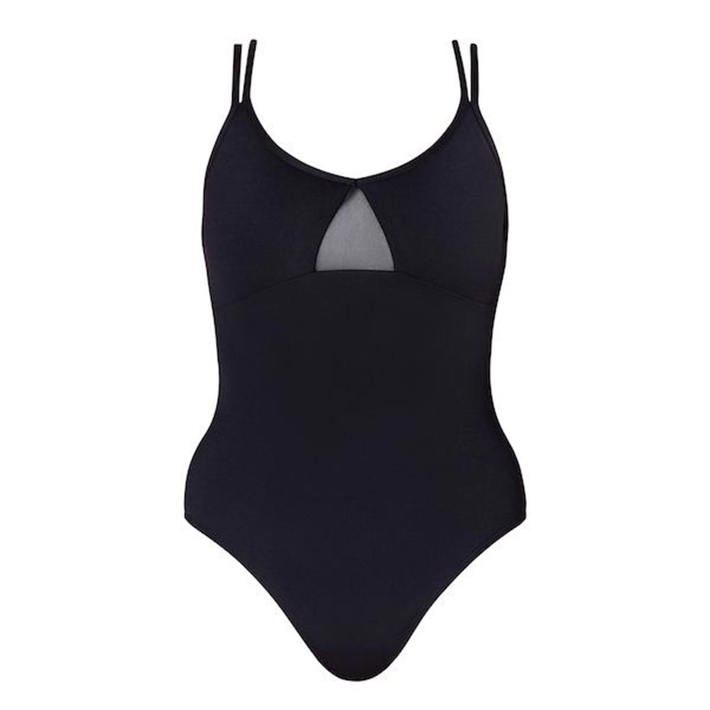 Energetiks Amy Detail Strap Mesh Dance Leotard Adult Sizes