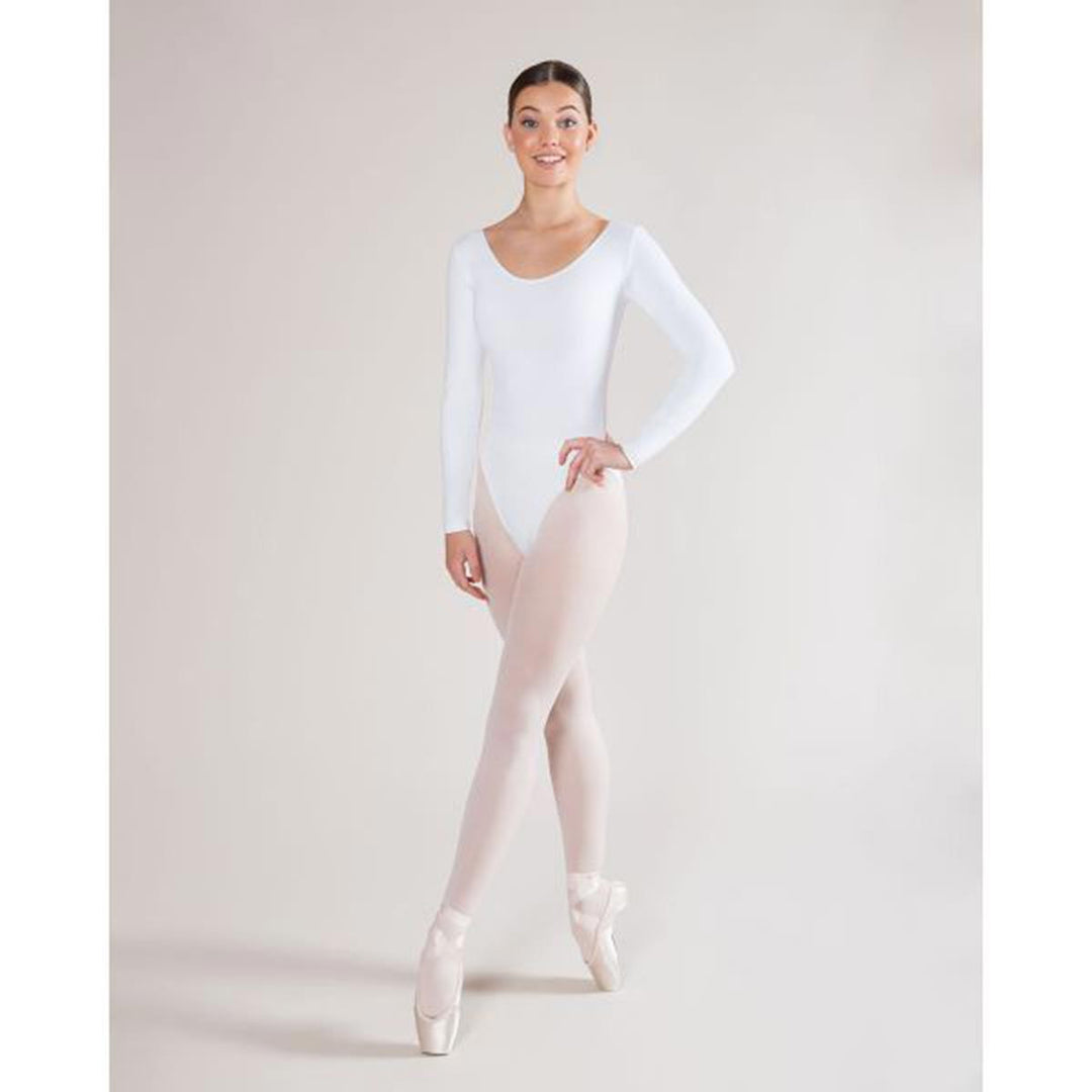Energetiks Jesse Long Sleeve Scoop Neck Leotard Adult Sizes