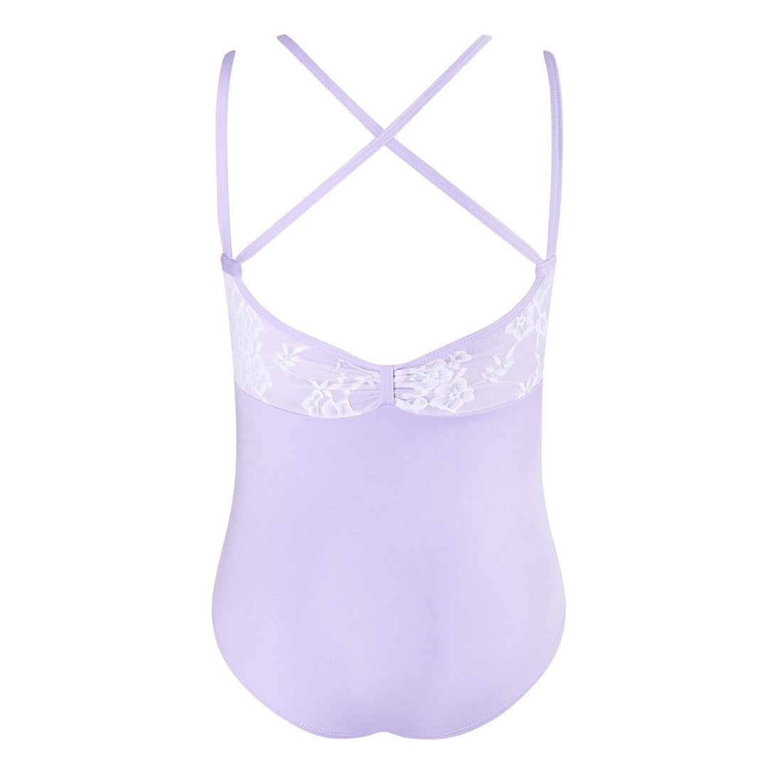 Energetiks Julie Lace Camisole X-Back Leotard Children Sizes