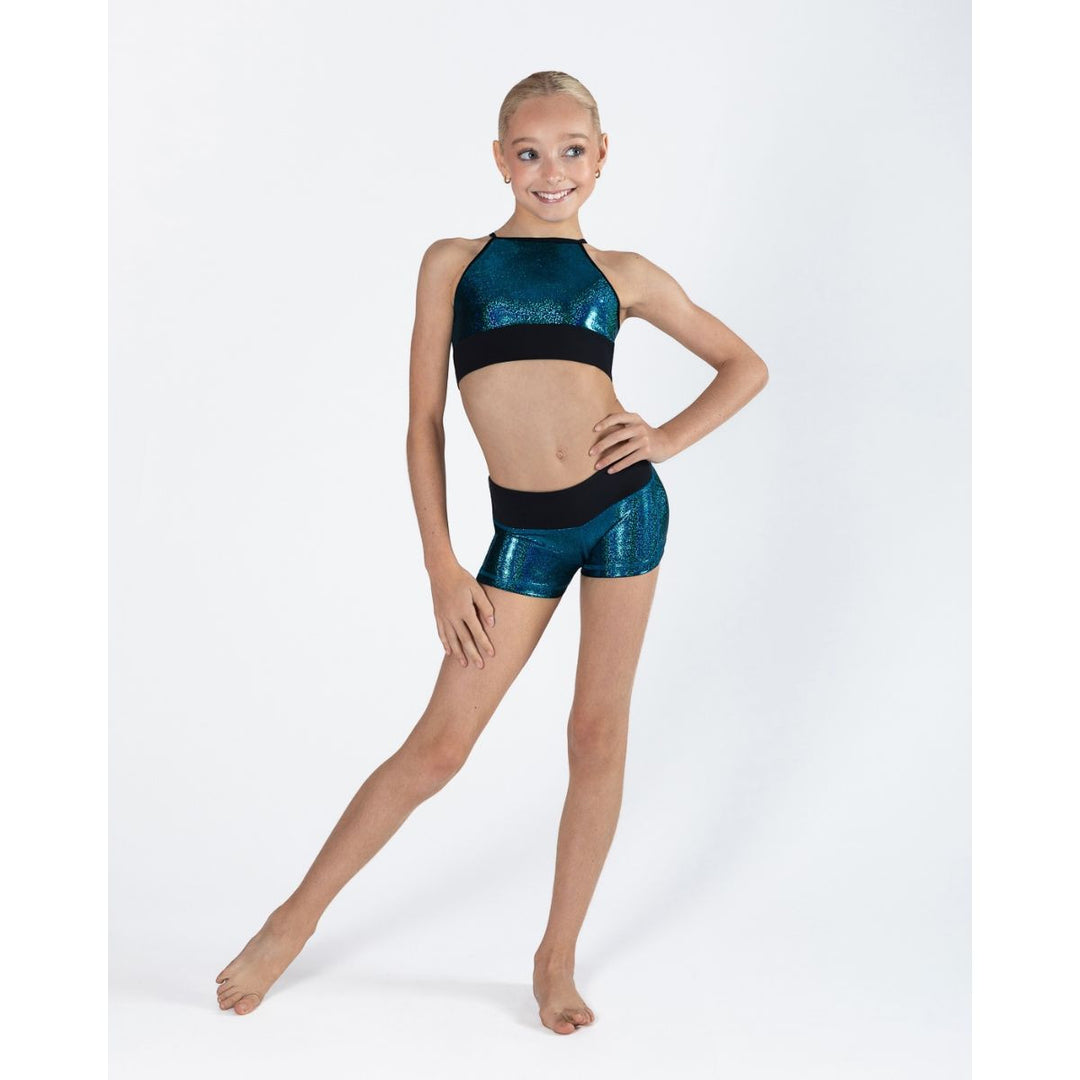 Energetiks Kylie Wide Waist Band Short - Gymnastics Children