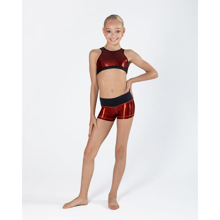 Energetiks Kylie Wide Waist Band Short - Gymnastics Children