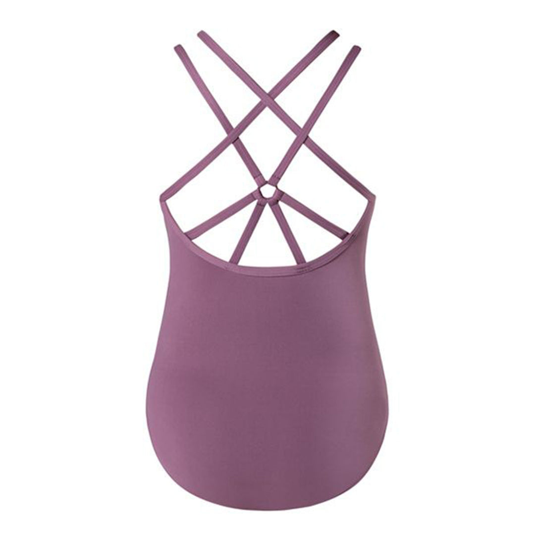 Energetiks Lynda Crisscross Back Camisole Leotard Adult Size