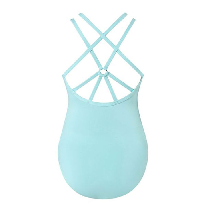 Energetiks Lynda Crisscross Back Camisole Leotard Adult Size