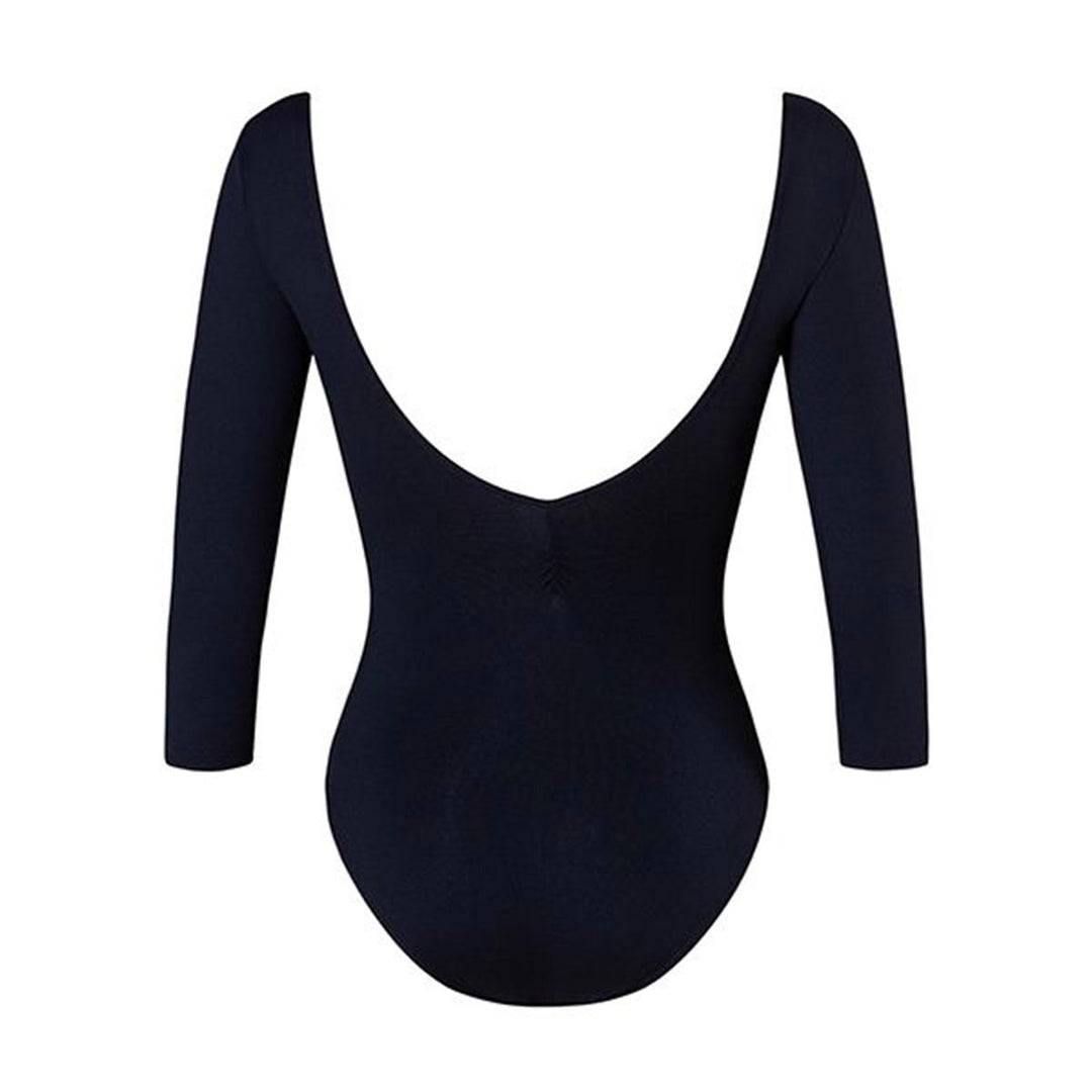 Energetiks Mara V Neck 3/4 Sleeve Ballet Leotard Adult Sizes