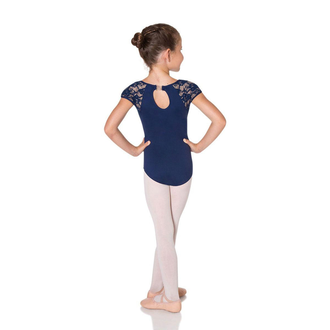 Energetiks Milla Cap Lace Sleeve Leotard Children Sizes