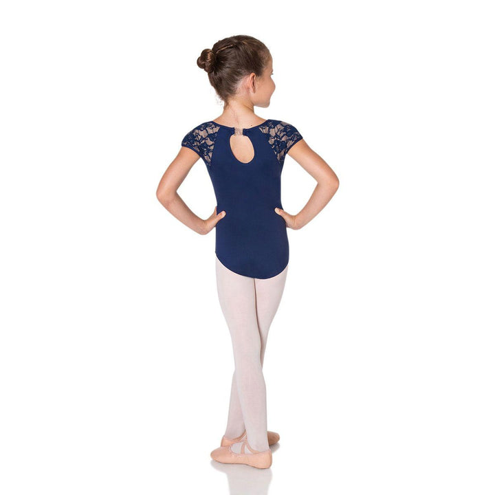 Energetiks Milla Cap Lace Sleeve Leotard Children Sizes