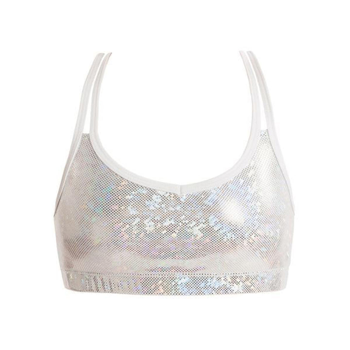 Energetiks Gymnastics Roxy Cross Back Crop Top Adult Sizes