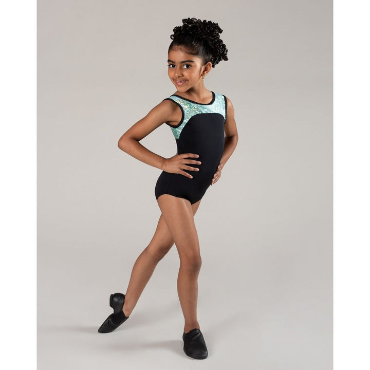 Energetiks Gymnastic Star Boat Neck Leotard Girls