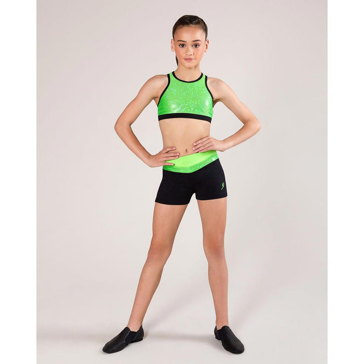 Energetiks Gymnastic Tilly High Neck Crop Top Children Sizes