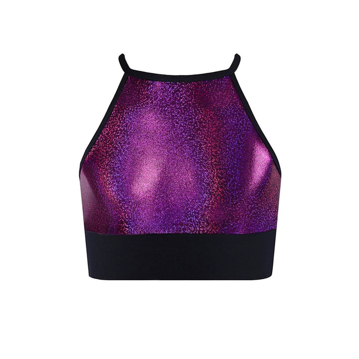 Energetiks Tora Detail Back Crop Top - Gymnastics Children