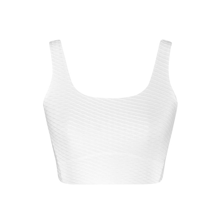 Energetiks Tori Jacquard Square Neck Crop Top Adult Sizes