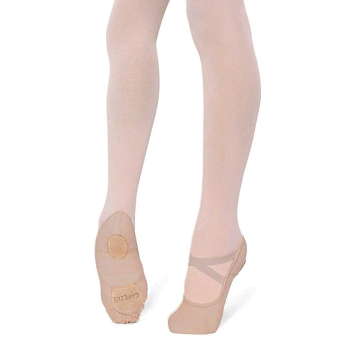 Capezio Hanami Canvas Ballet Shoes Split Sole Nude Adult Sizes