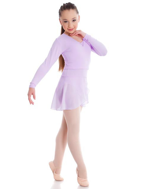 Energetiks Lucinda Mock Ballet Crossover Top Children Sizes