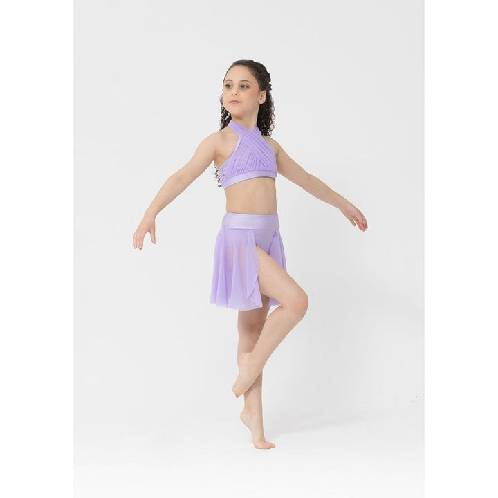 Studio 7 Dancewear Alyssa Mesh Dance Crop Top Children Sizes