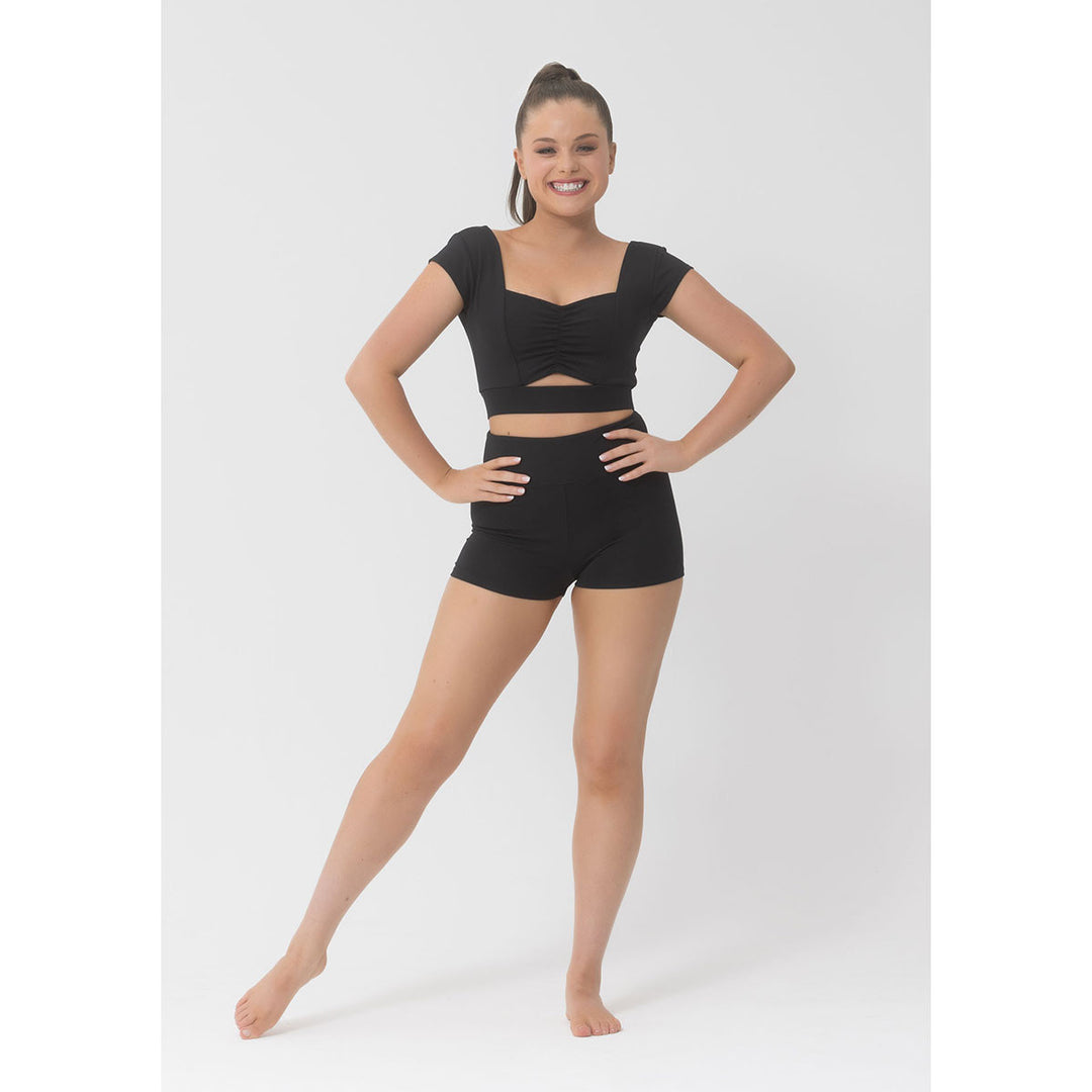 Studio 7 Dancewear Bobby Cap Sleeve Crop Top Children Sizes