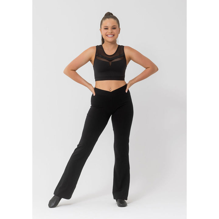 Studio 7 Dancewear Molly Crop Top Mesh Detail Children Sizes