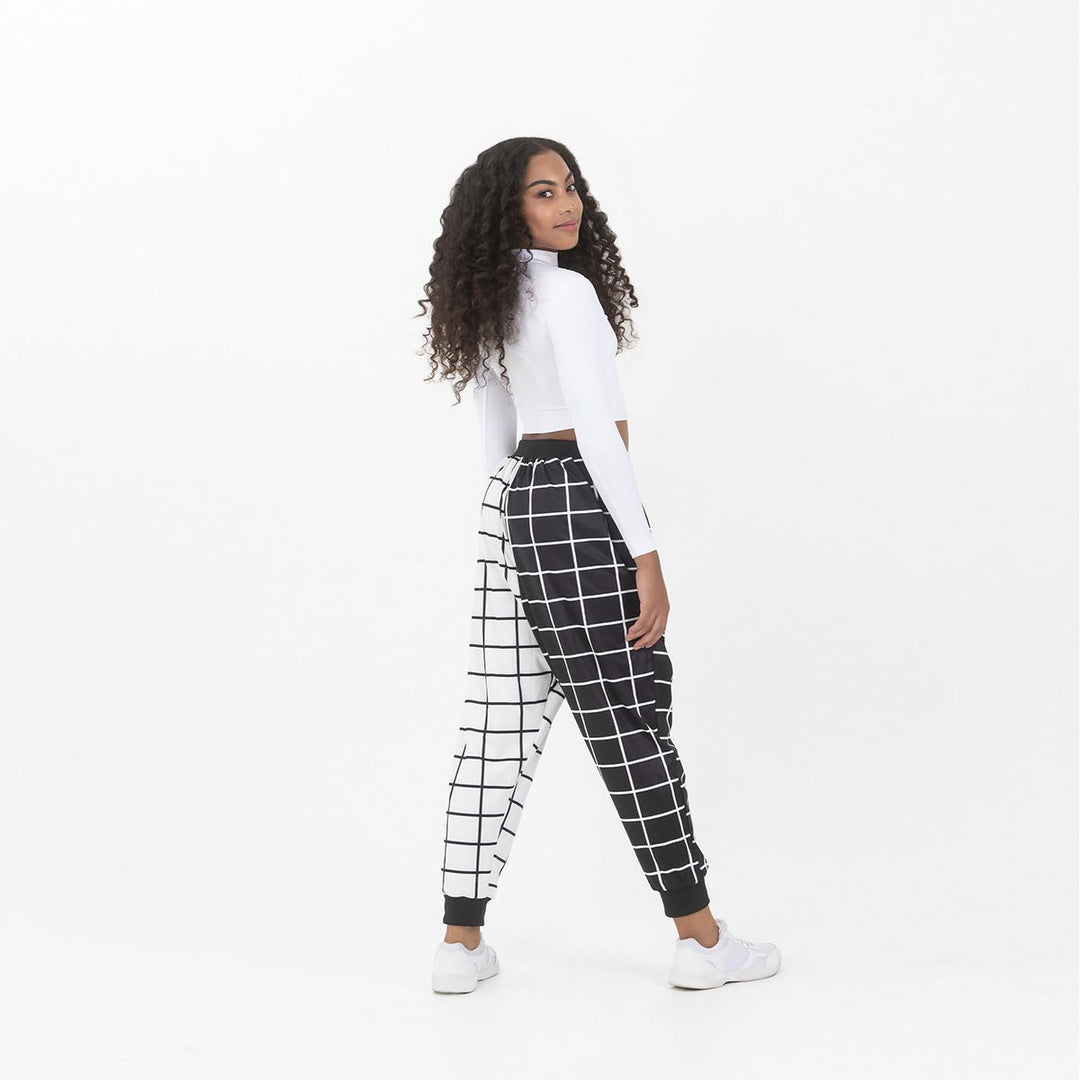 Studio 7 Dancewear Geo Print Harem Hiphop Pants  Adult Sizes