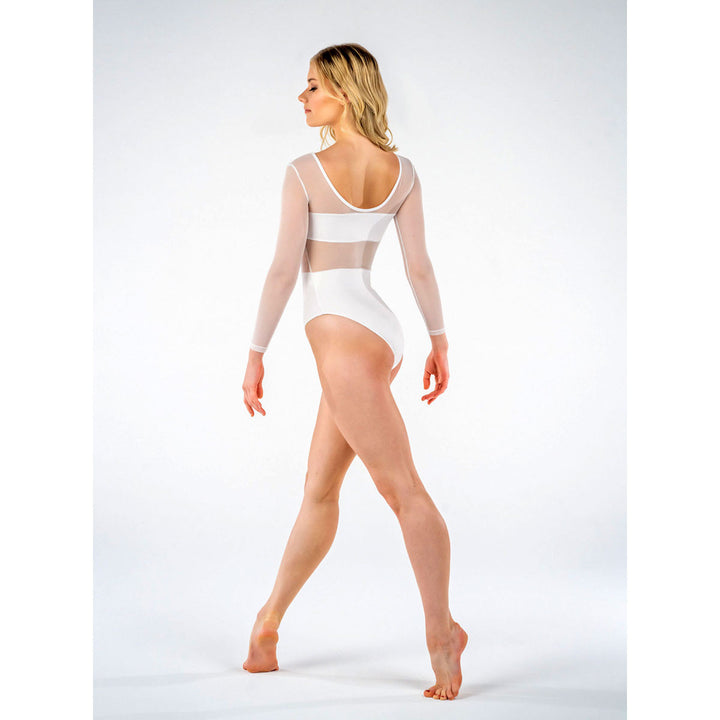 Studio 7 Dancewear Girls Cleo Long Sleeve Mesh Leotard