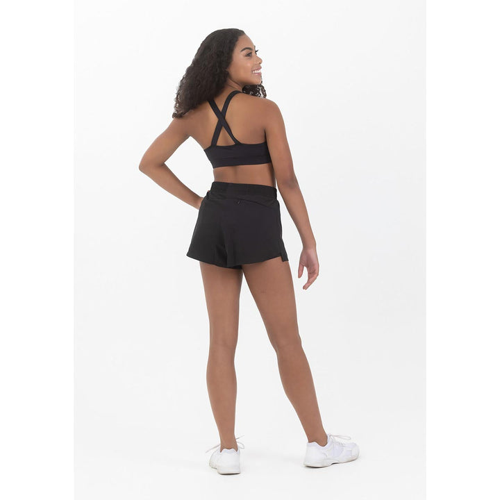 Studio 7 Dancewear Eco Running curved hem Shorts - Adults