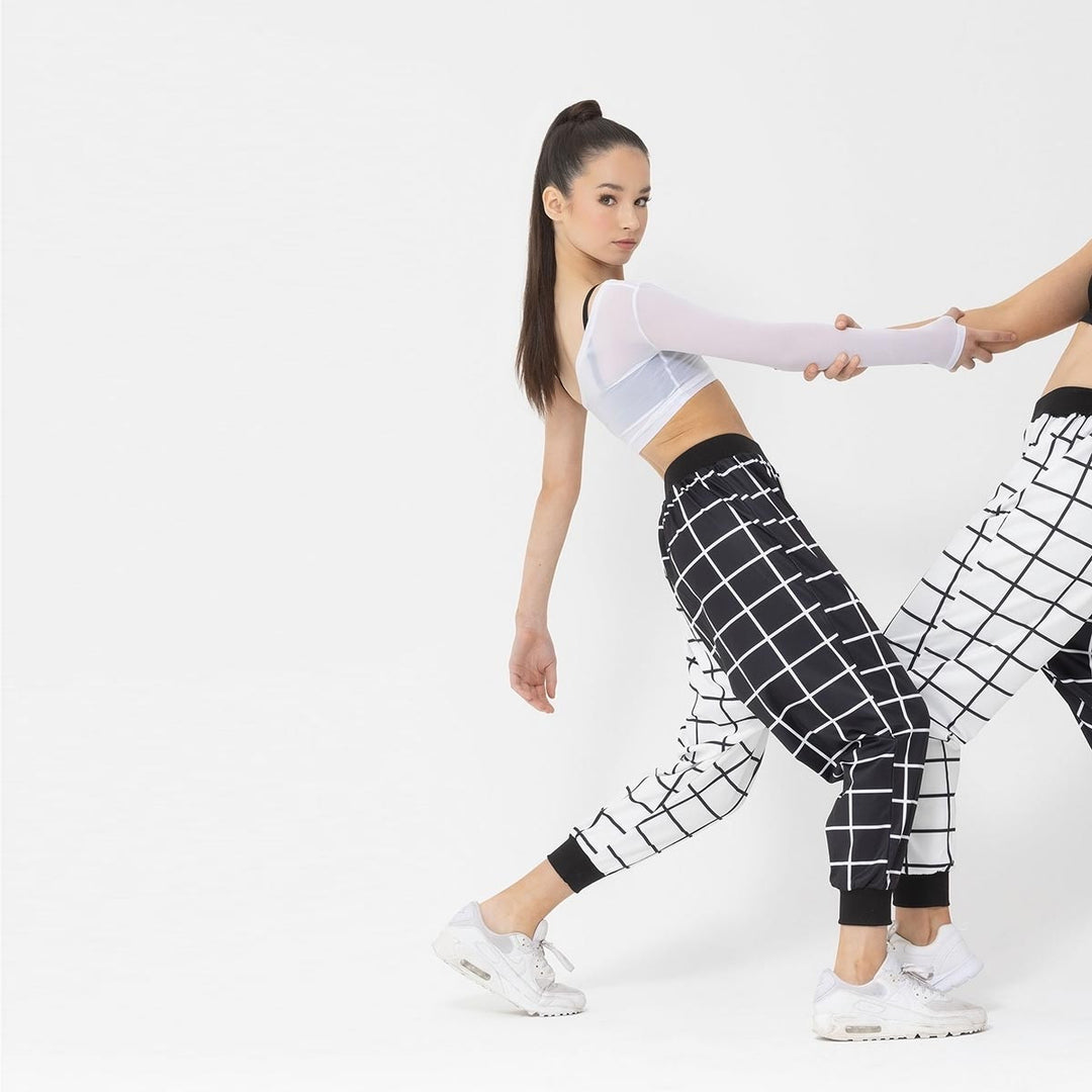 Studio 7 Dancewear Eden Single Sleeve Mesh Crop Top Children