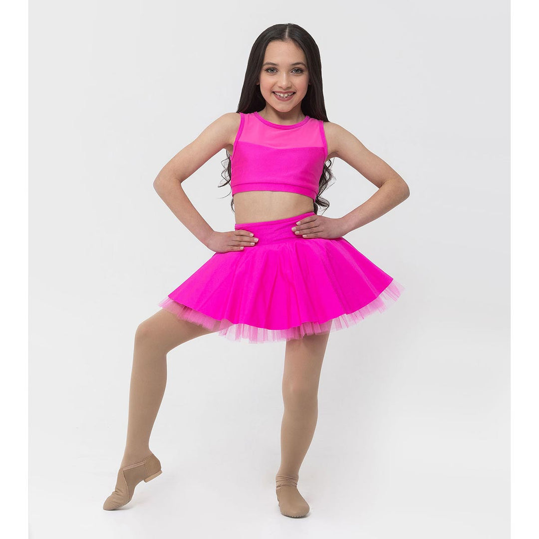 Studio 7 Dancewear Girls Skater Skirt with Inbuilt Brief