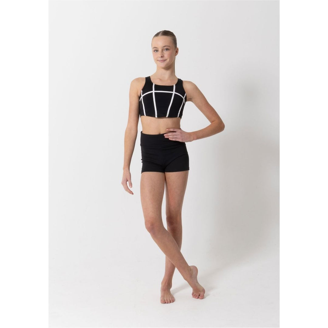 Studio 7 dancewear Livi Corset Crop Dance Top Adult Sizes